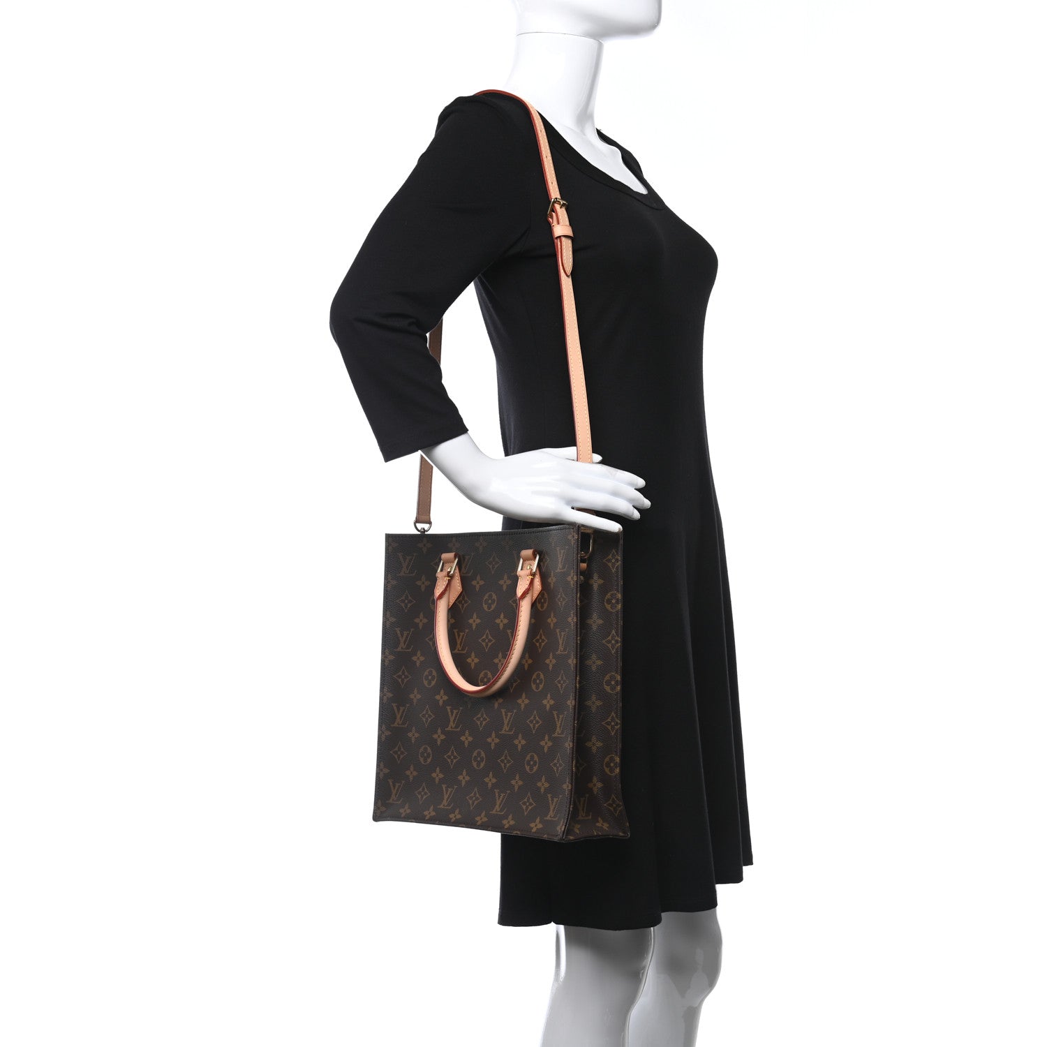 Louis Vuitton Monogram Sac Plat PM 4 of 9