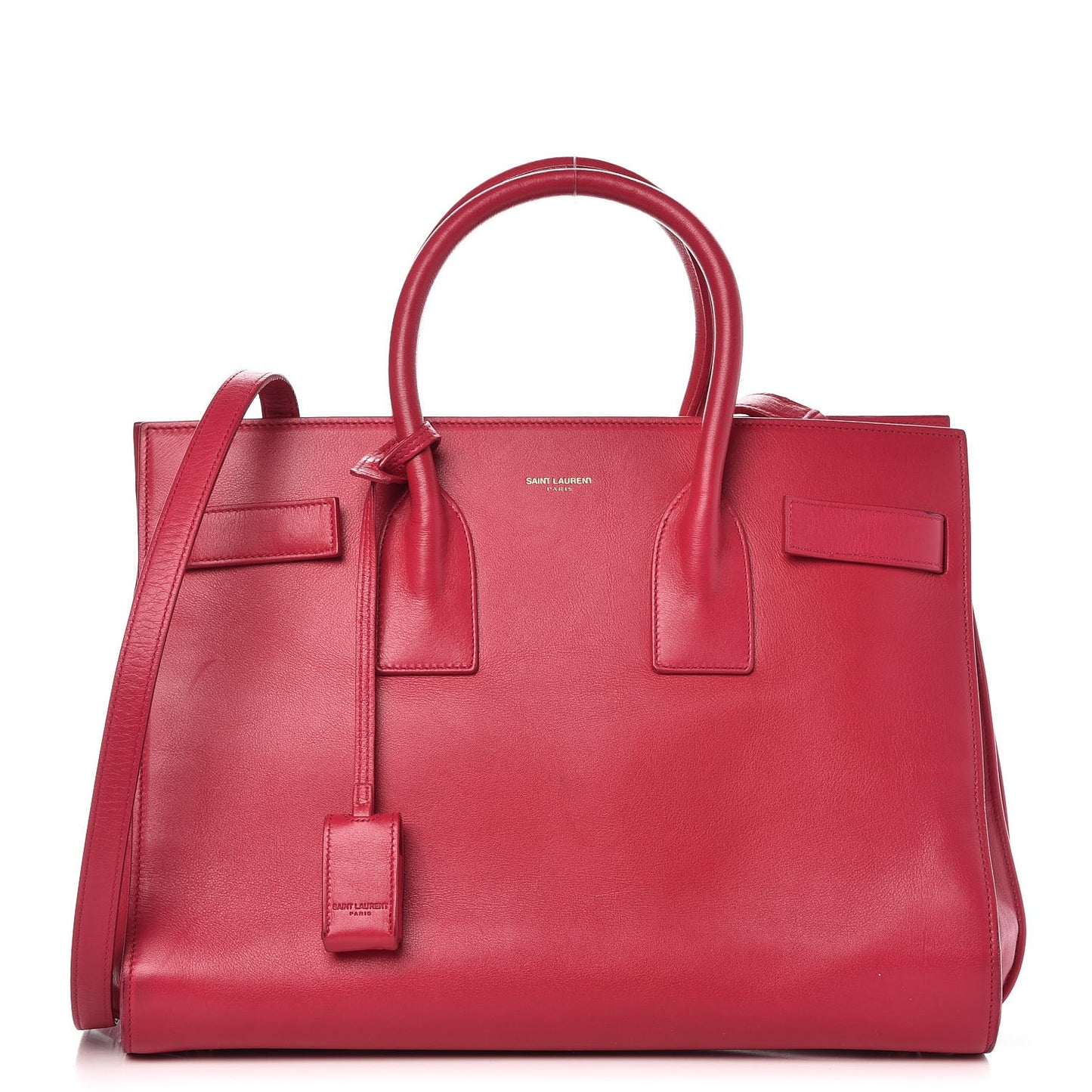 Calfskin Small Sac De Jour Lipstick Fuchsia