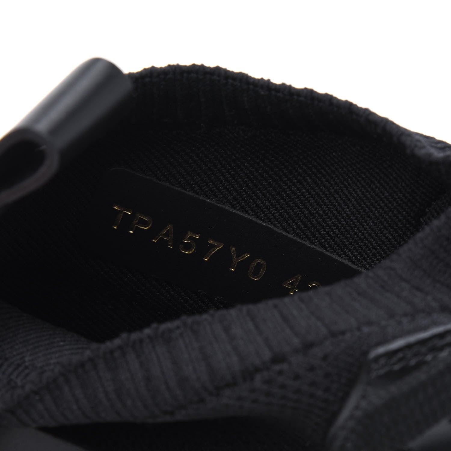 Valentino Garavani Calfskin Mesh Mens Sound High Sneakers 43.5 Black 8 of 10