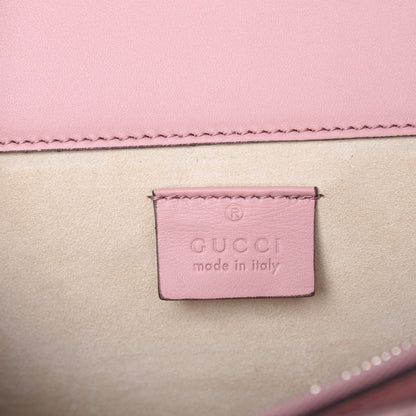 Gucci Ayers Snakeskin Chevron Small Dionysus Shoulder Bag Pink 6 of 7