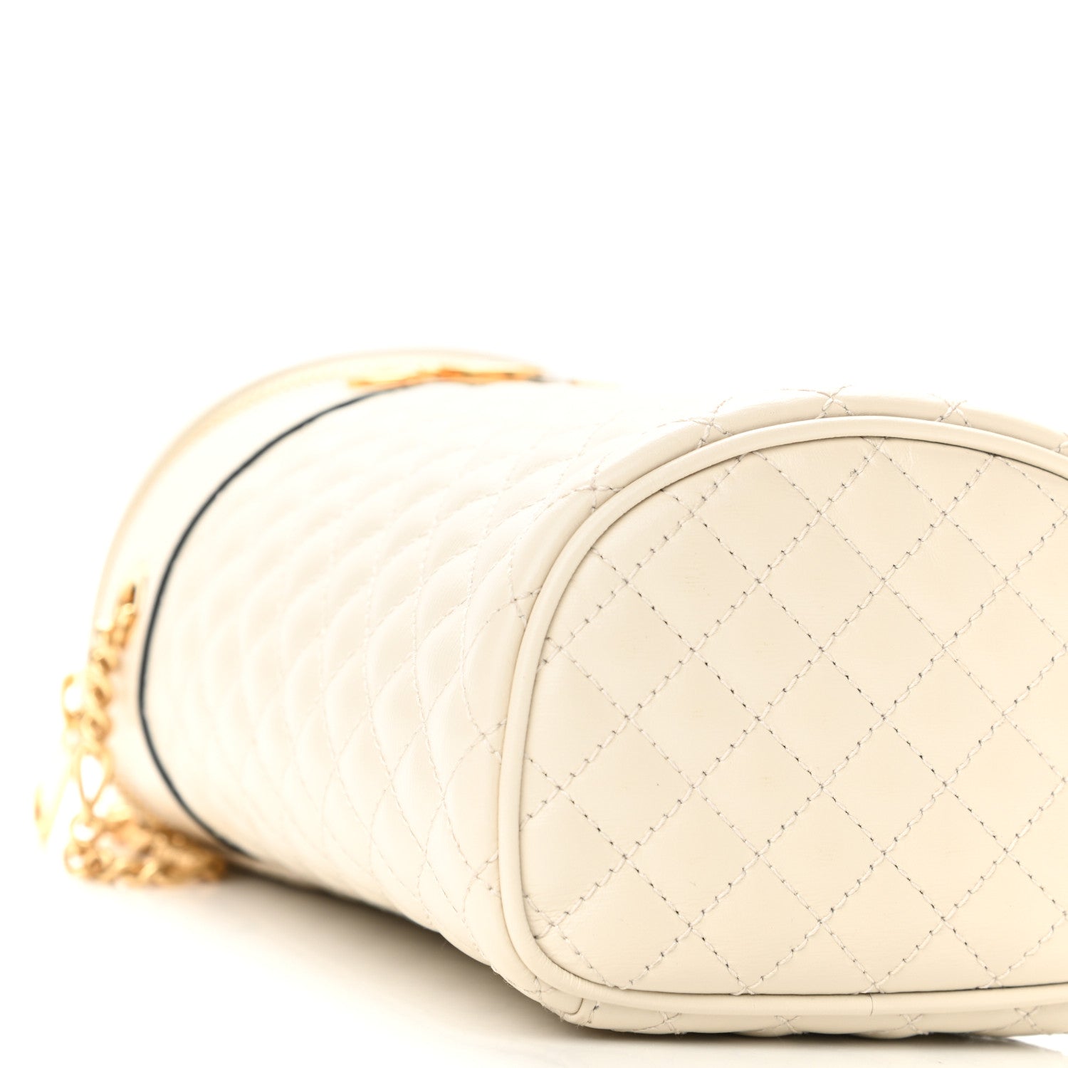 Gucci Calfskin Trapuntata Zumi Belt Bag Off White 8 of 9
