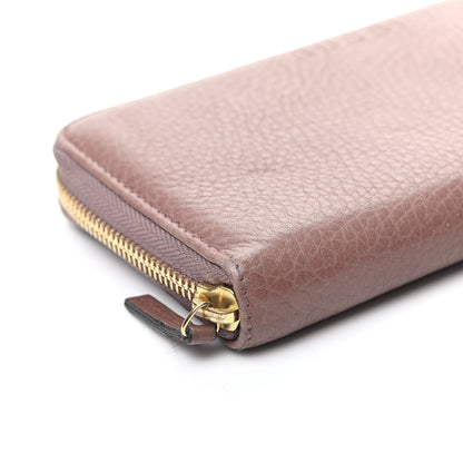 Gucci Dollar Calfskin Zip Around Wallet Rosy Phard 7 of 8