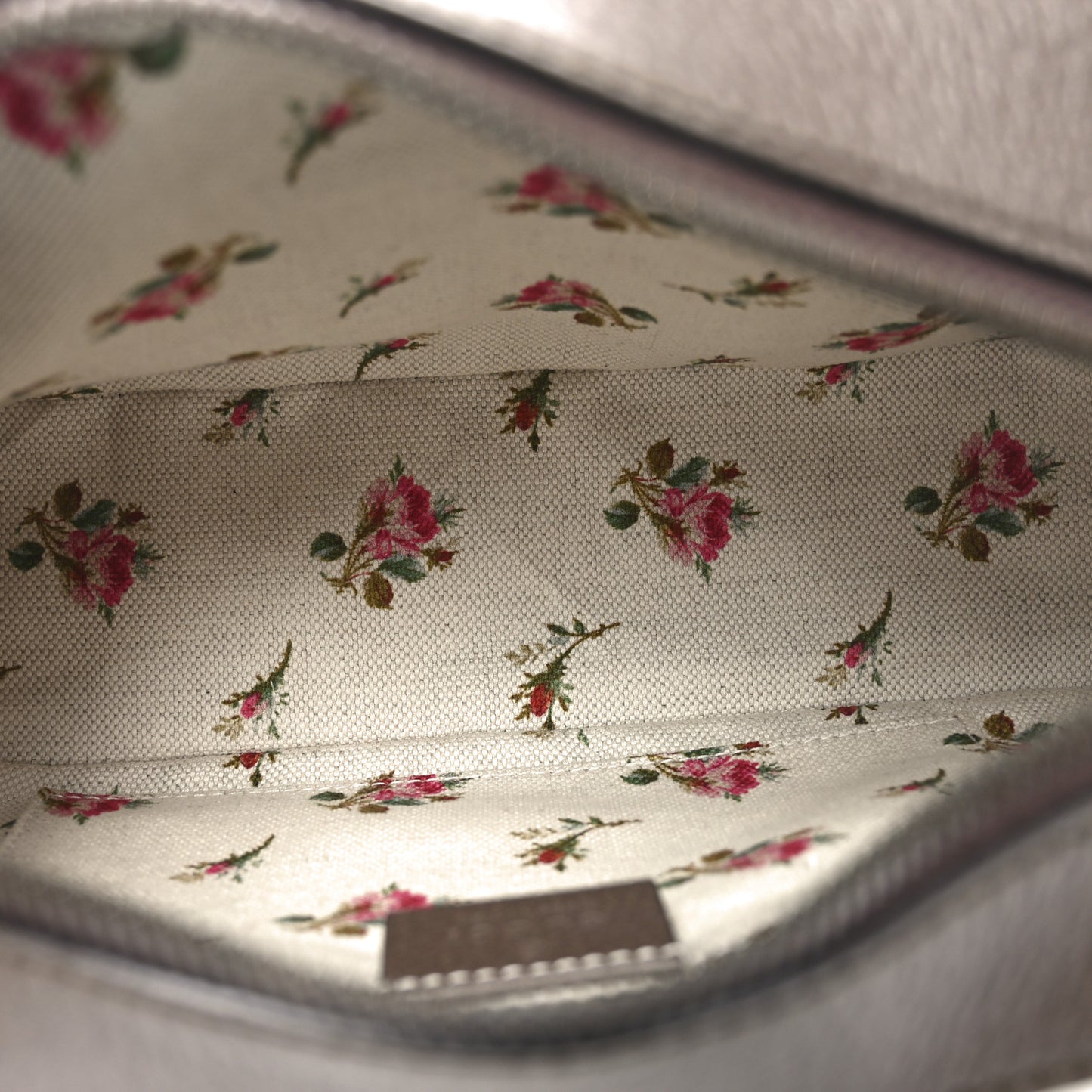 GG Supreme Monogram Web Neo Vintage Shoulder Bag Beige New Acero Crop