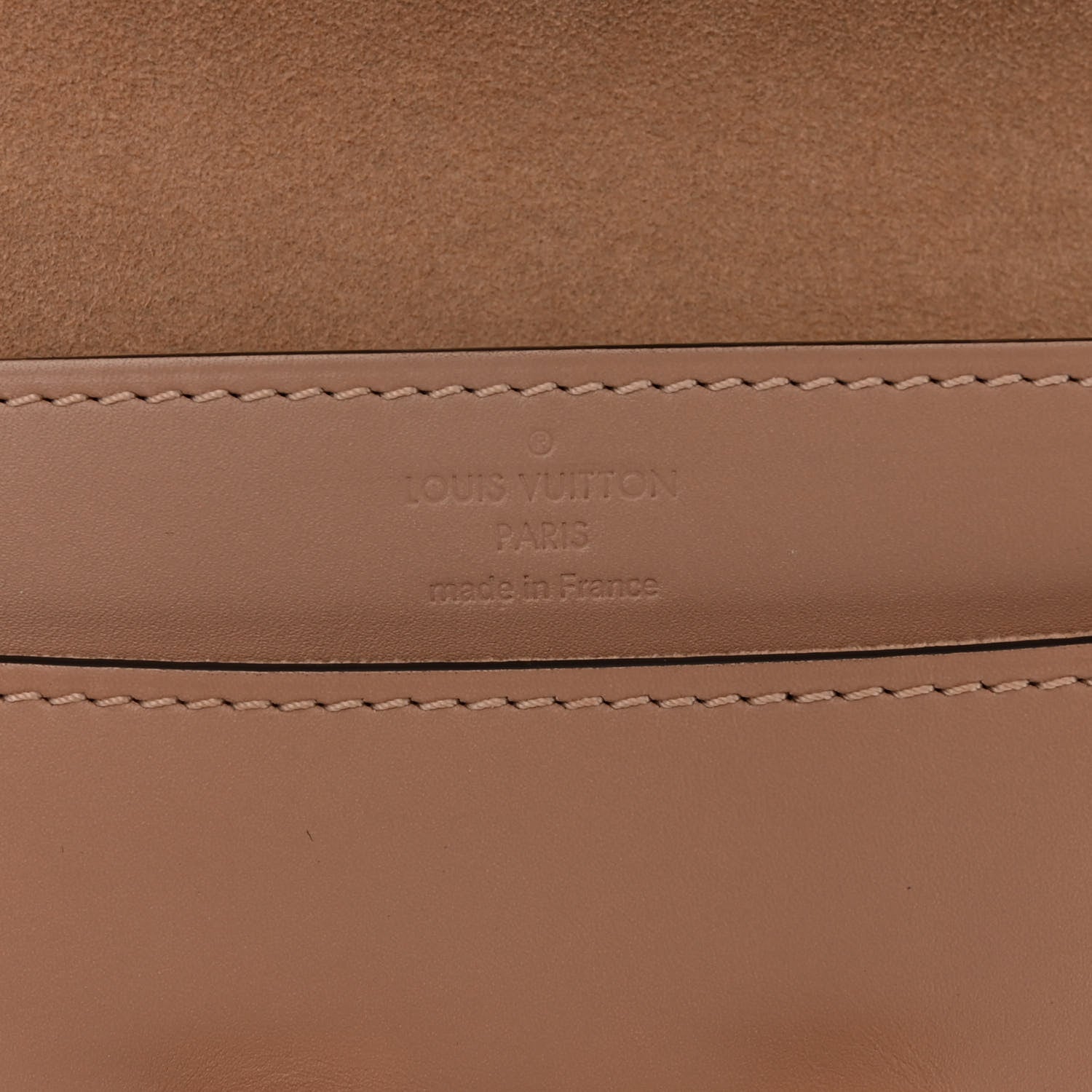 Louis Vuitton Calfskin Chain Louise Nude 7 of 10
