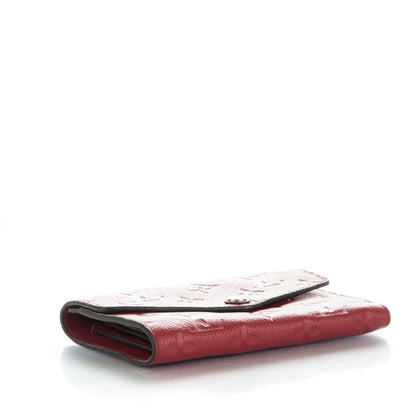 Louis Vuitton Empreinte Compact Curieuse Wallet Cherry 4 of 7