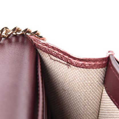 Jimmy Choo Metallic Calfskin Studded Crossbody Bag Pink 10 of 11