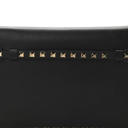 Valentino Garavani Nappa Rockstud Wristlet Clutch Black 7 of 9
