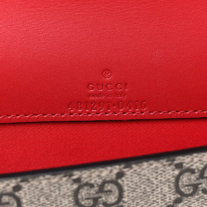 Gucci GG Supreme Monogram Mini Cherry Chain Bag 6 of 11