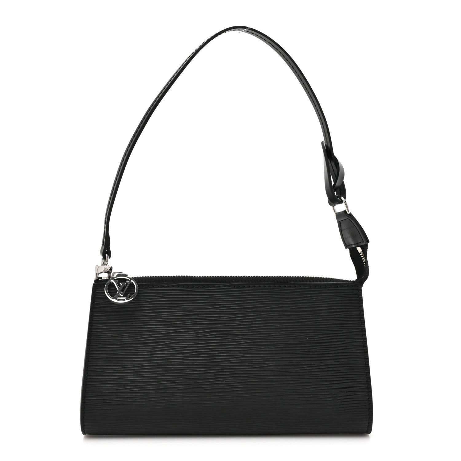 Louis Vuitton Epi Pochette Accessories 21 Black 1 of 10