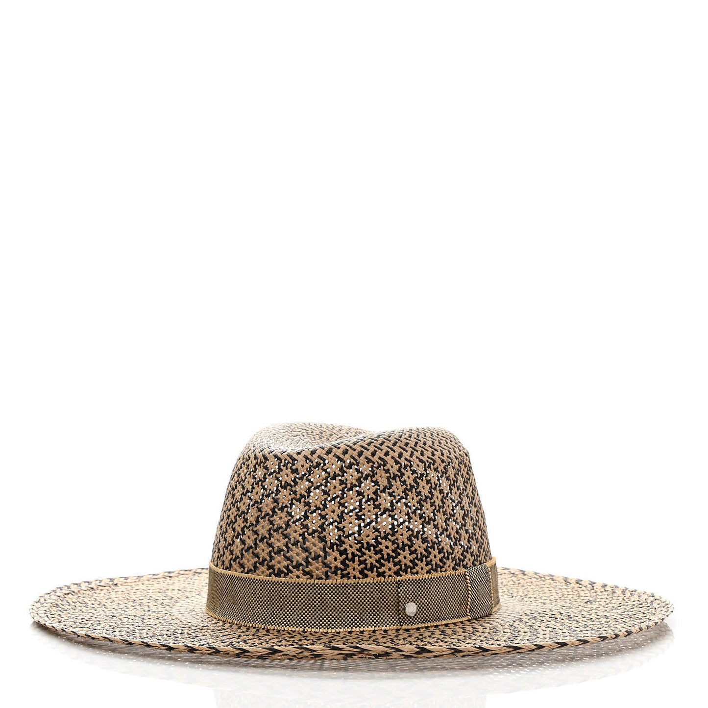 Panama Straw Etna Hat 56 Natural Black