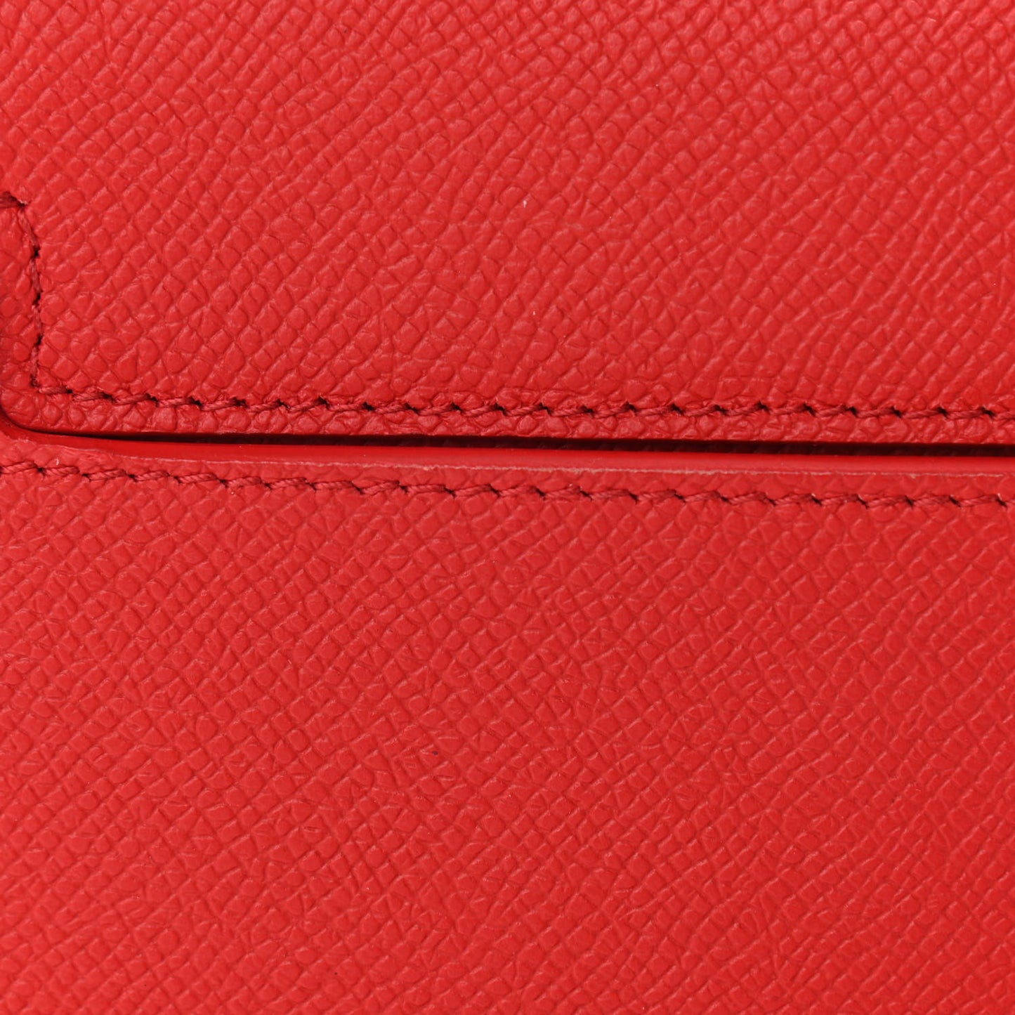 Grained Calfskin Mini T Clasp Tara Crossbody Bag Red