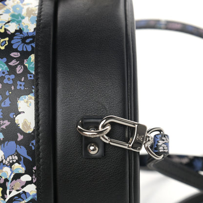 Louis Vuitton Calfskin Floral Print Petite Boite Chapeau Black 12 of 13