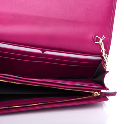 Gucci Soft Microguccissima Dice Chain Wallet Bright Bouganville 5 of 10