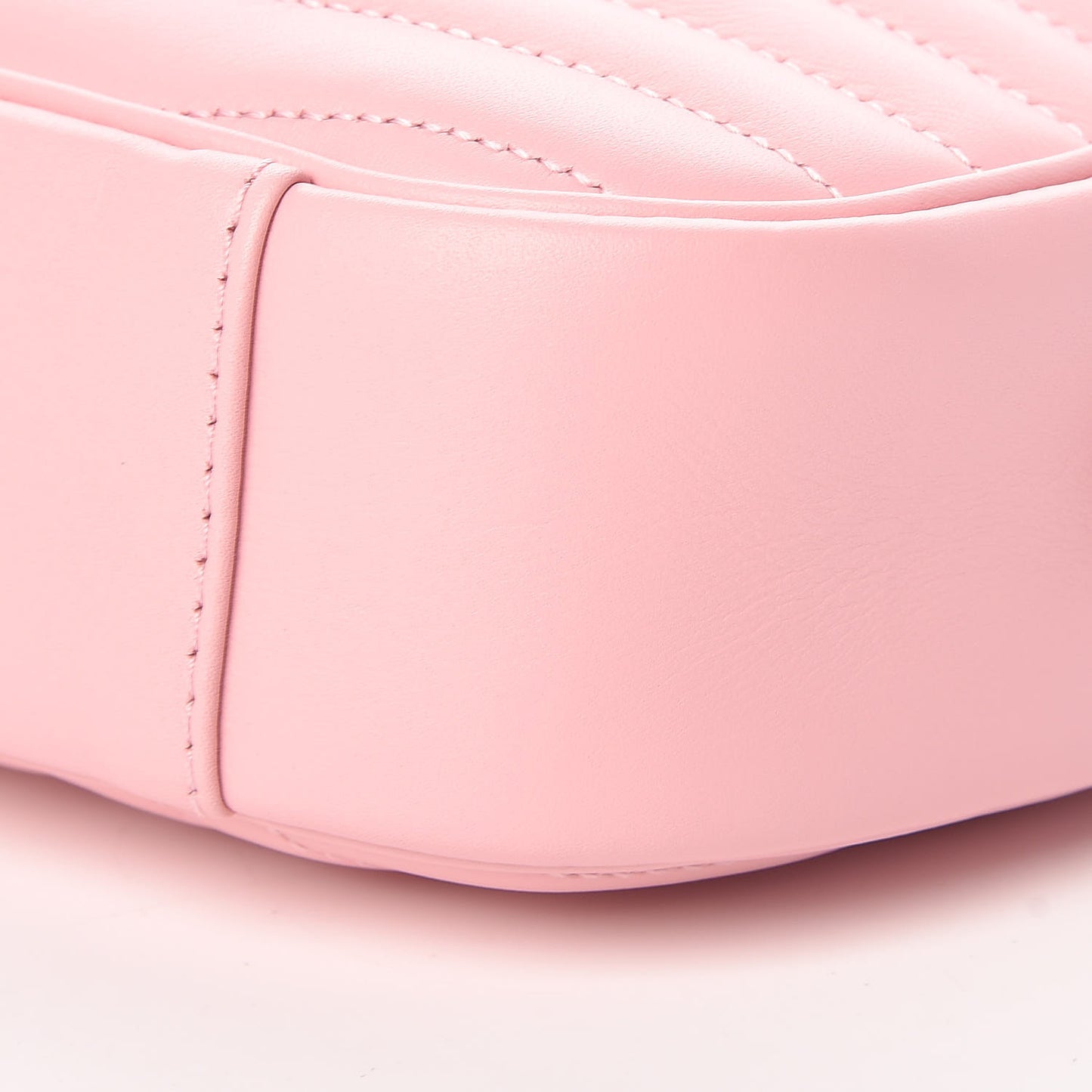Calfskin New Wave Camera Bag Smoothie Pink