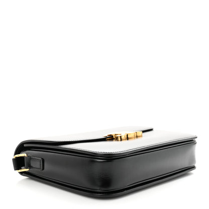 Celine Shiny Calfskin Medium Triomphe Black 4 of 11