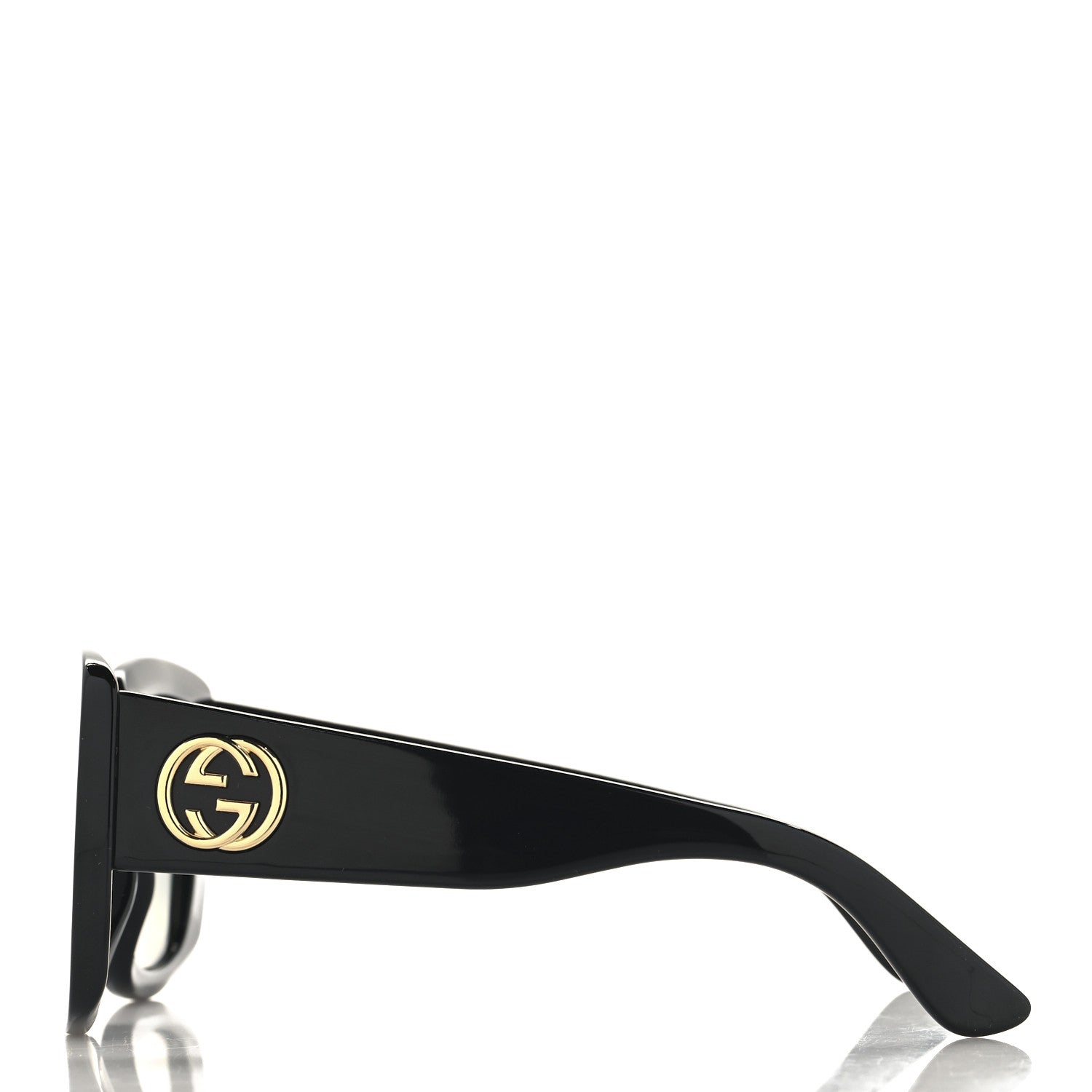 Gucci Acetate Square Frame Sunglasses GG0141SN Black 3 of 8