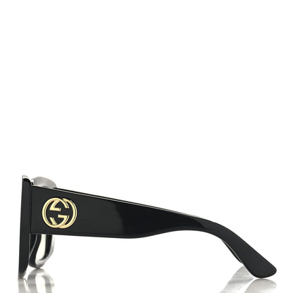 Gucci Acetate Square Frame Sunglasses GG0141SN Black 3 of 8