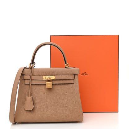 Hermes Togo Kelly Retourne 25 Chai 11 of 11