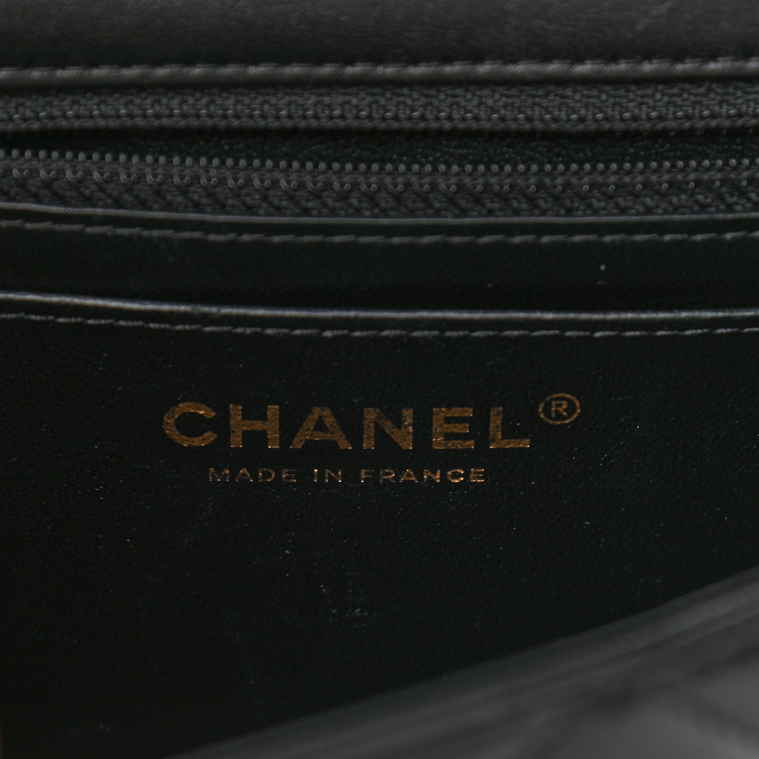 Chanel Lambskin Quilted Mini Rectangular Flap Black 6 of 12