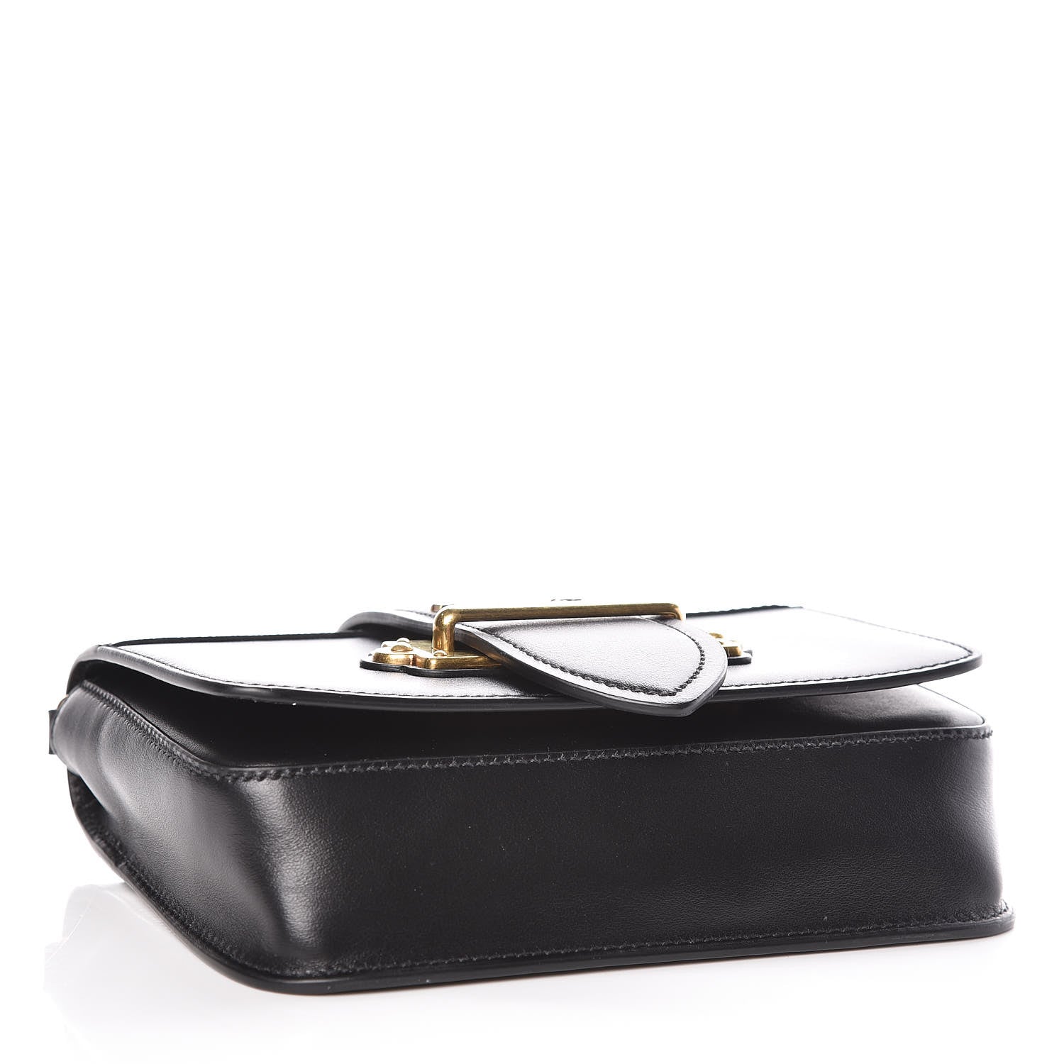 Prada Saffiano City Calf Cahier Belt Bag Black 5 of 10
