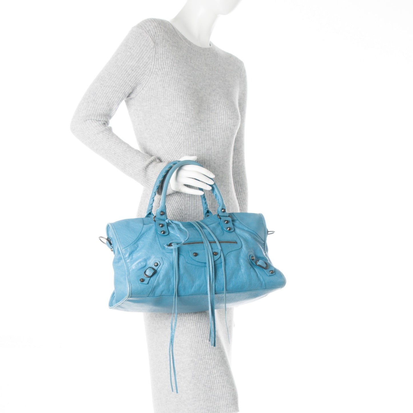 Agneau Classic Hardware Part Time Bleu Indigo