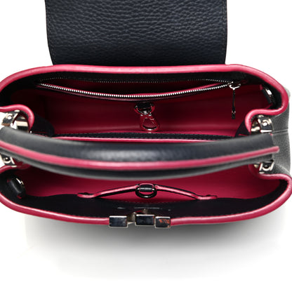 Louis Vuitton Taurillon Capucines BB Cobalt Fuchsia 6 of 11