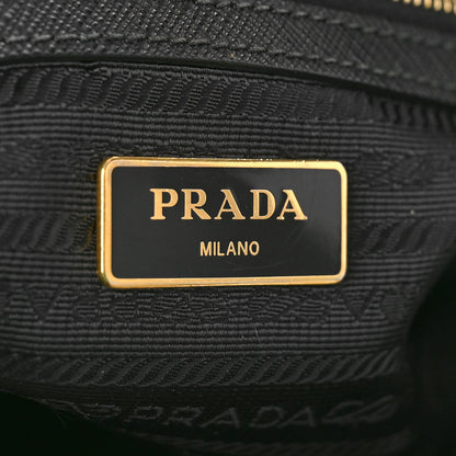 Prada Saffiano Medium Galleria Double Zip Tote Black 6 of 13