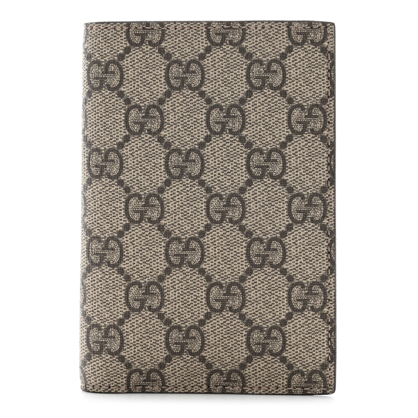 GG Supreme Monogram Passport Case Beige Taupe