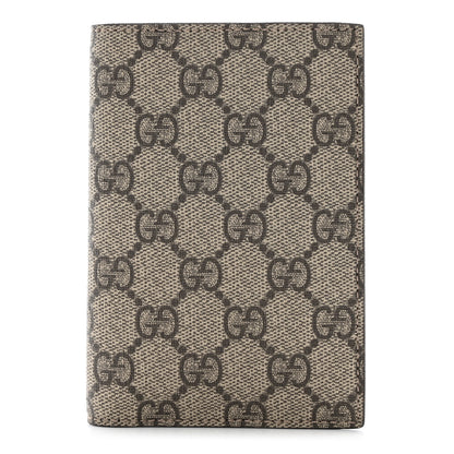 Gucci GG Supreme Monogram Passport Case Beige Taupe 1 of 8