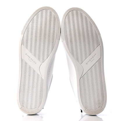 Givenchy Calfskin Perforated Urban Street Sneakers 40 White 8 of 9