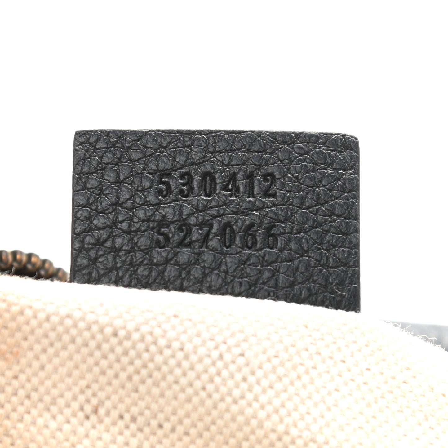 Grained Calfskin Logo Belt Bag Black