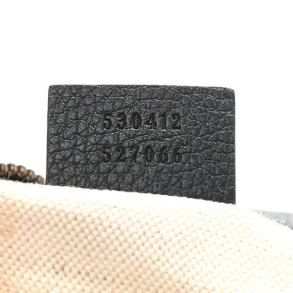 Gucci Grained Calfskin Logo Belt Bag Black 7 of 11