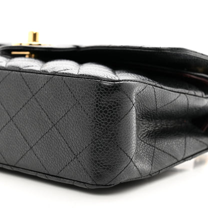 Chanel Caviar Quilted Small Double Flap Black 10 of 10