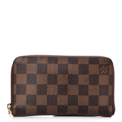 Louis Vuitton Damier Ebene Zippy Compact Wallet 1 of 7