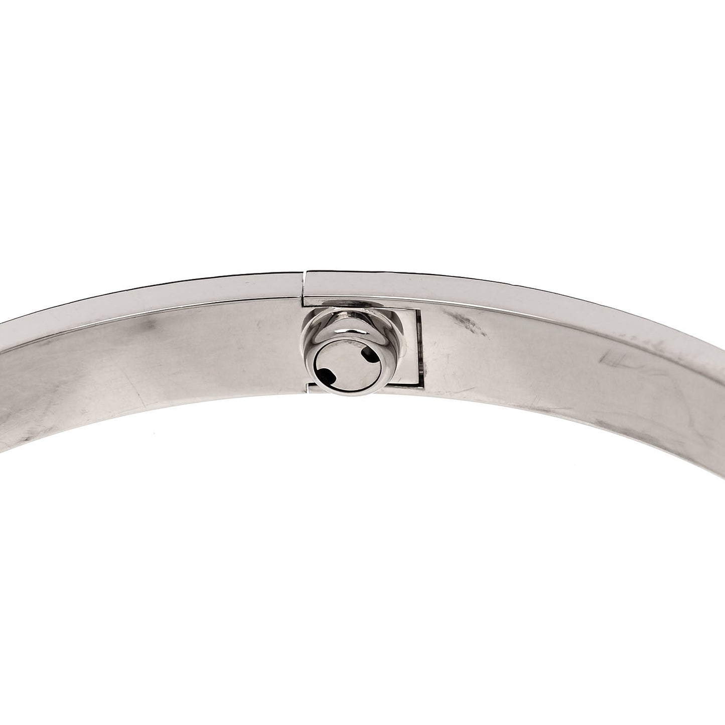 18K White Gold LOVE Bracelet 21