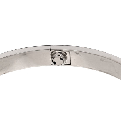 Cartier 18K White Gold LOVE Bracelet 21 8 of 9