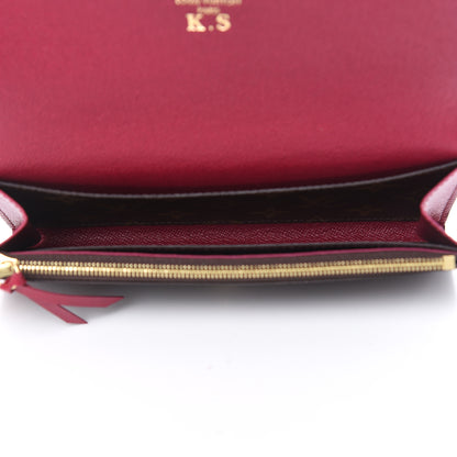 Louis Vuitton Monogram Emilie Wallet Fuchsia 5 of 7