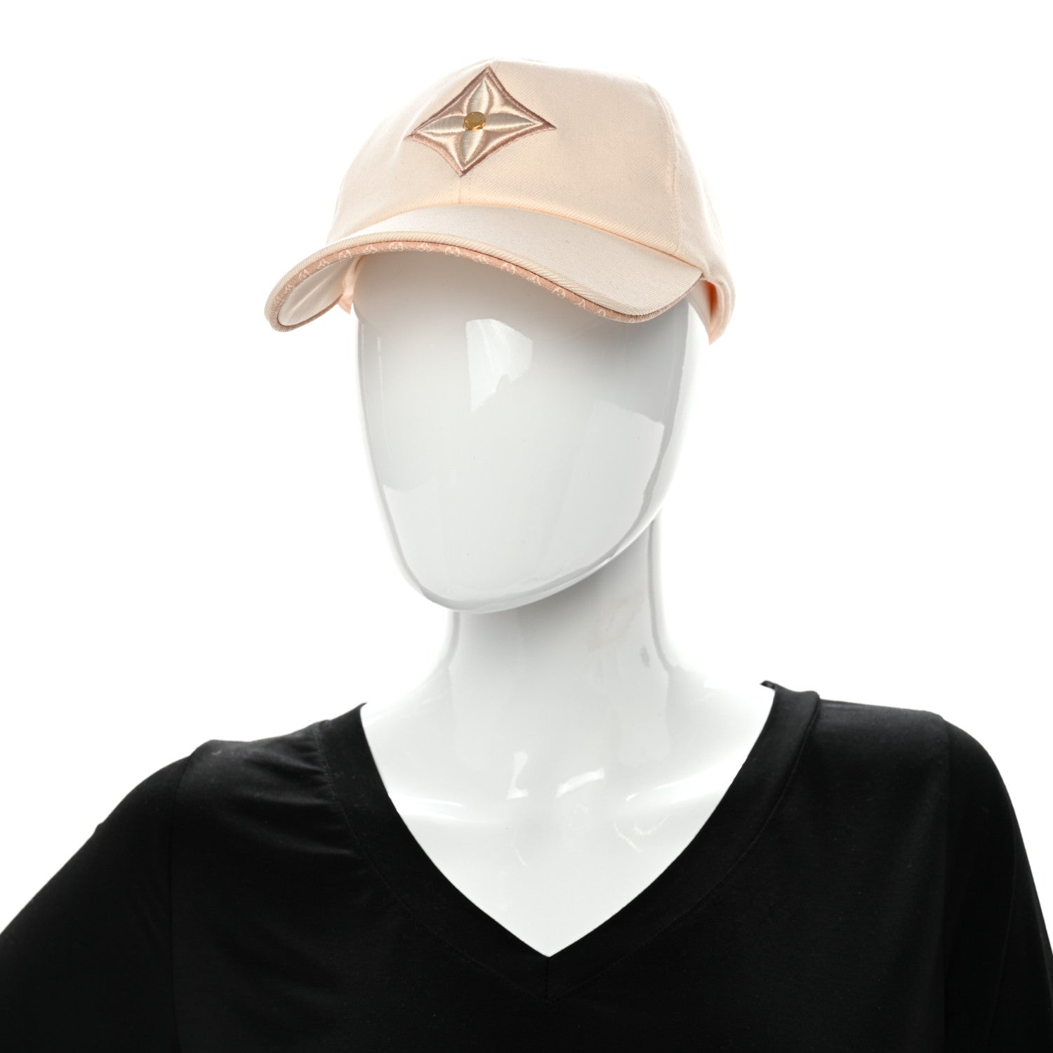 Louis Vuitton Cotton Embroidered LV Day Cap M Ecru 2 of 10