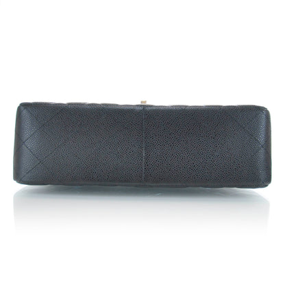 Chanel Caviar Quilted Jumbo Double Flap Black 5 of 10