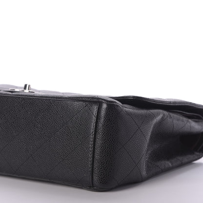 Chanel Caviar Quilted Maxi Double Flap Black 7 of 10