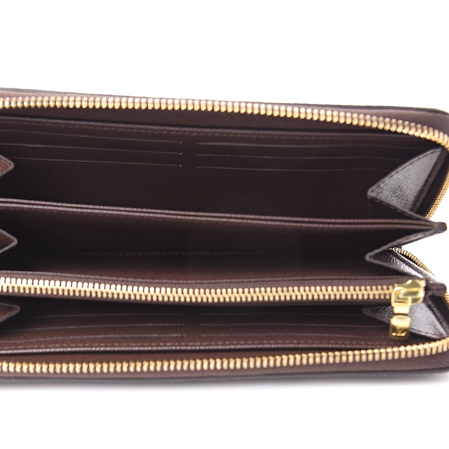 Louis Vuitton Damier Ebene Zippy Wallet 5 of 8