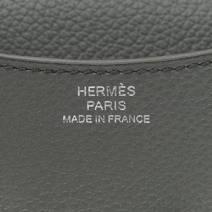 Hermes Evercolor Constance Slim Wallet Vert Amande 7 of 9