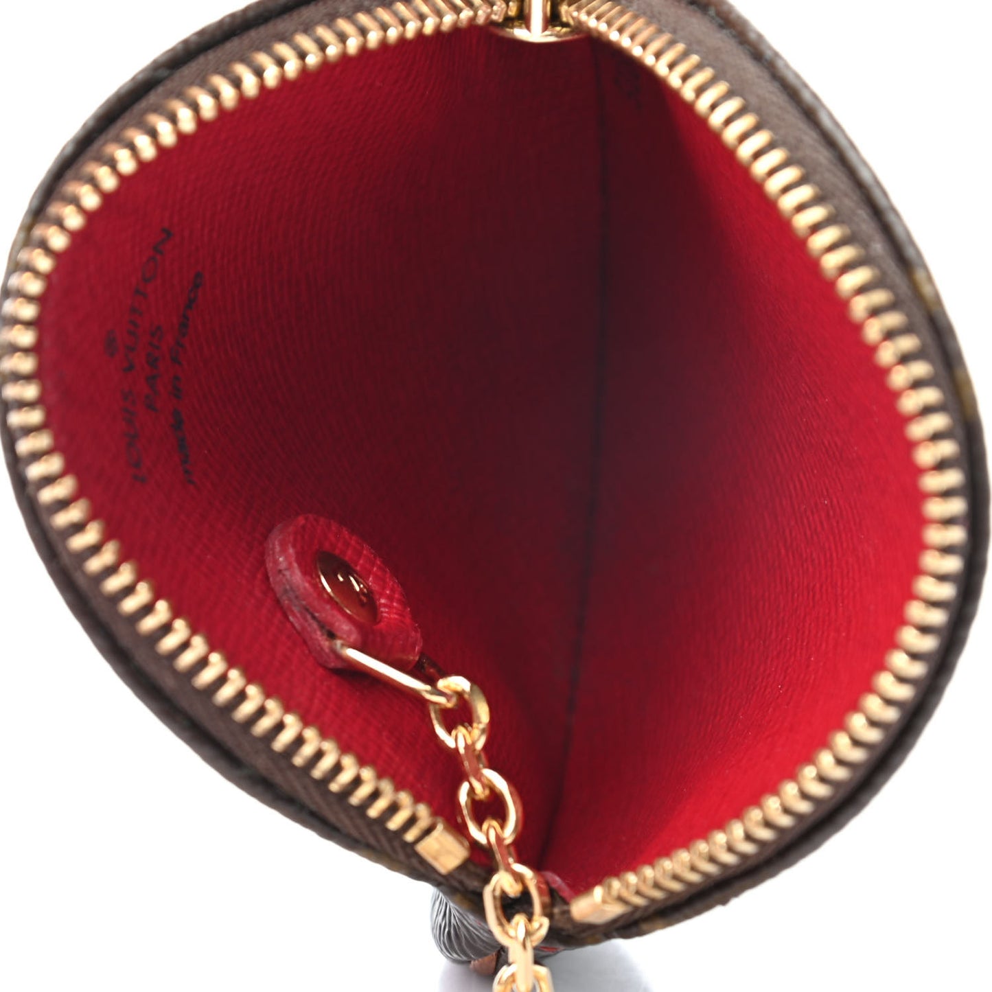 Monogram Cerises Round Coin Purse