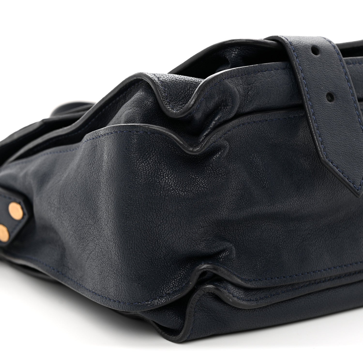 Proenza Schouler Lambskin Medium PS1 Satchel Midnight 10 of 12