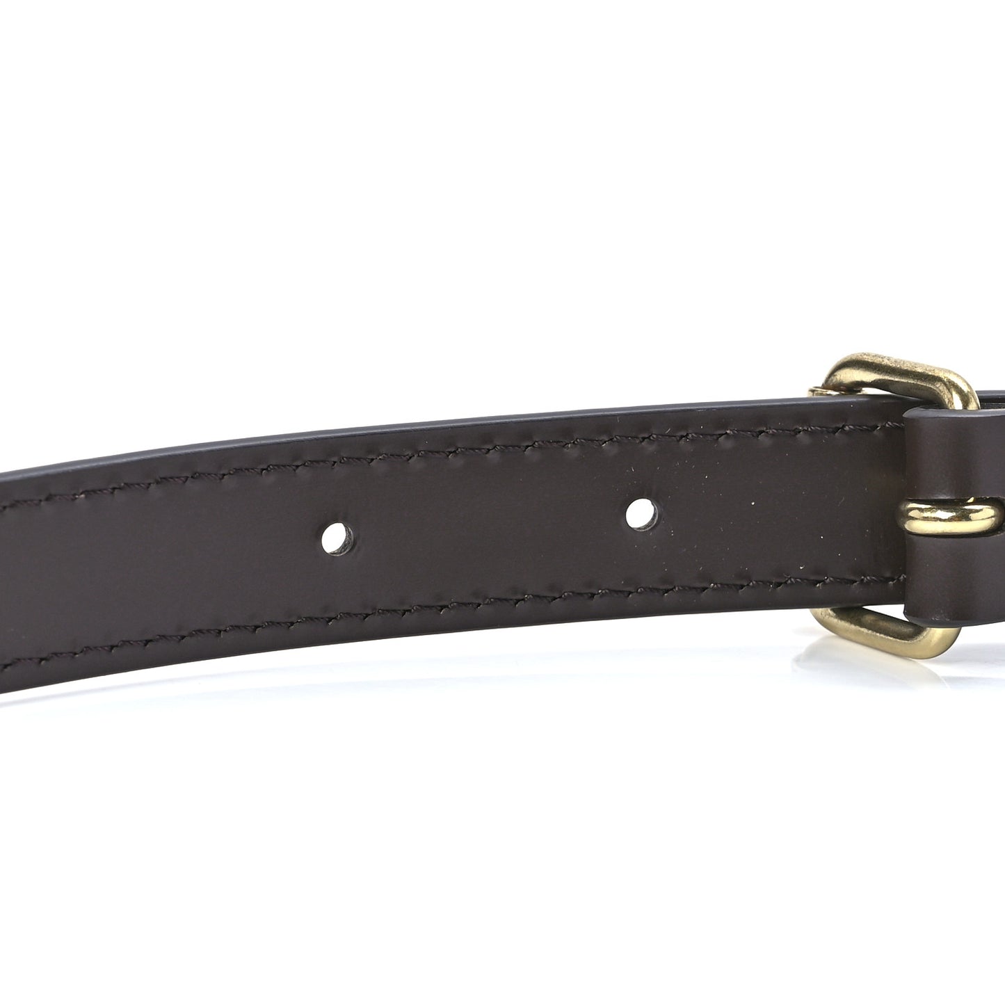 Calfskin Adjustable Speedy Bandouliere Shoulder Strap Brown
