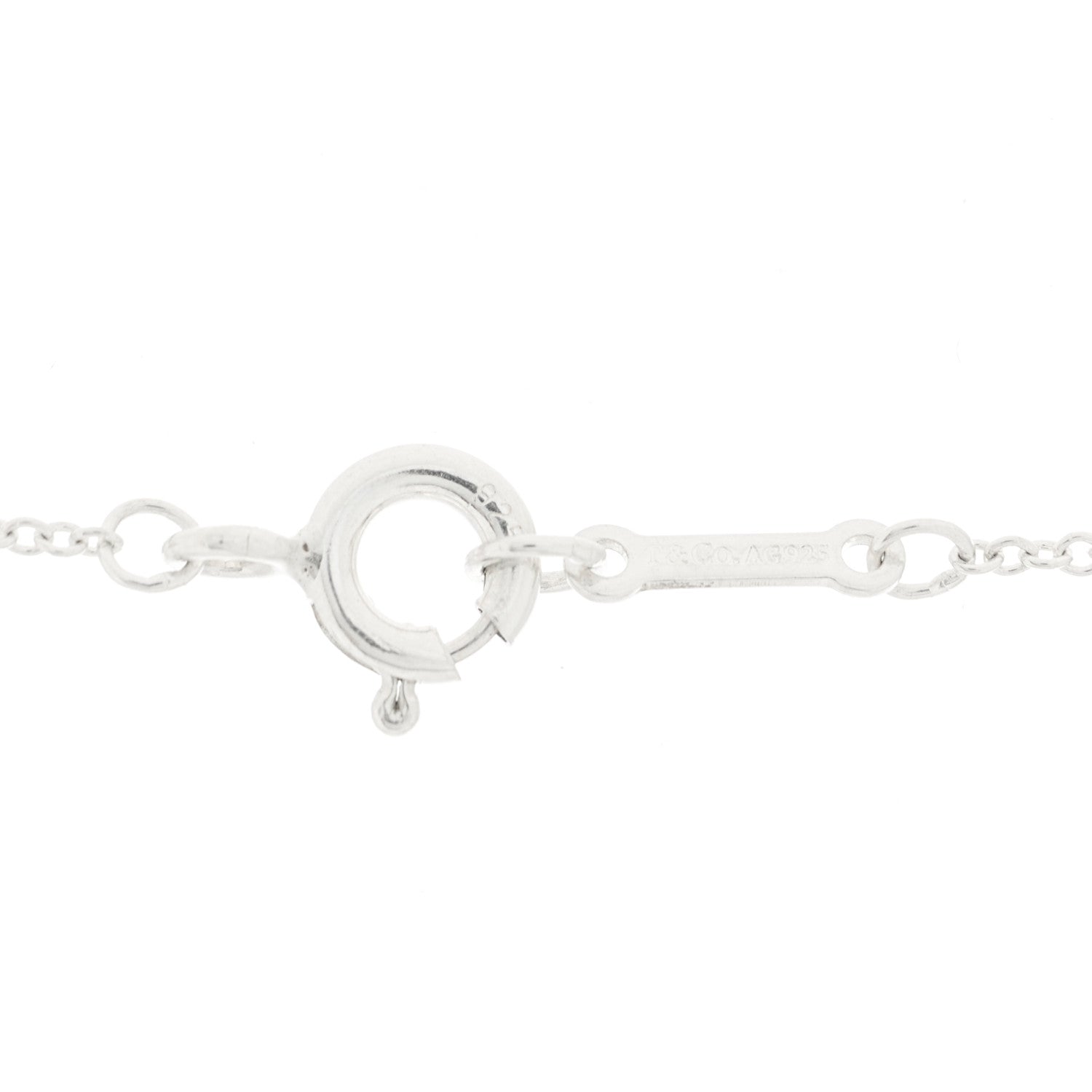 Tiffany Sterling Silver Paloma Picasso Butterfly Pendant Necklace 5 of 5