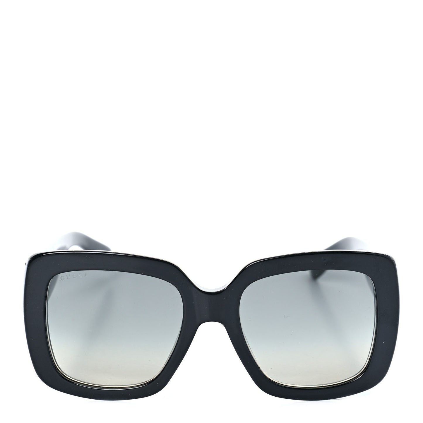 Acetate Square Frame Sunglasses GG0141SN Black