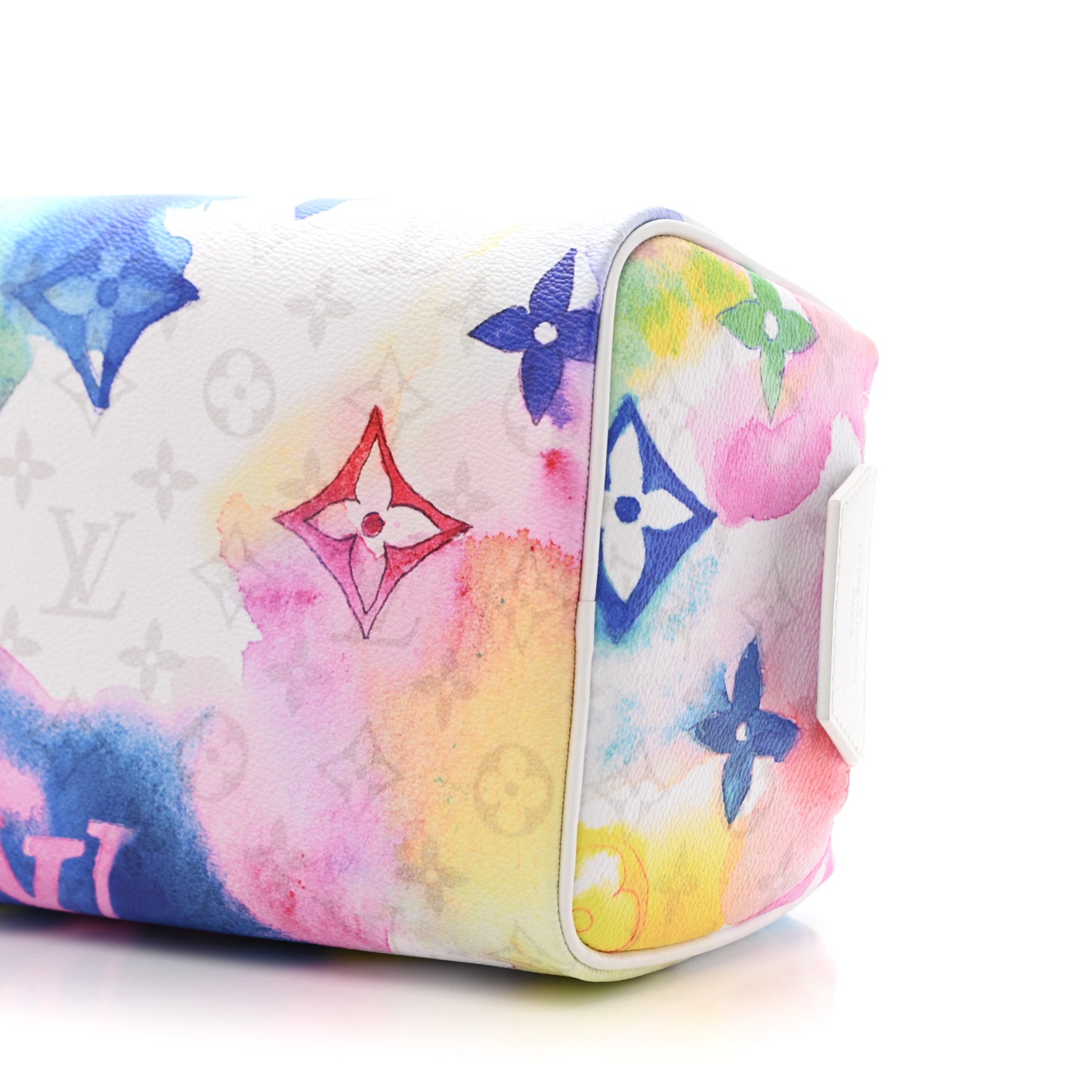 Monogram Watercolor Dopp Kit Toilet Pouch Multicolor