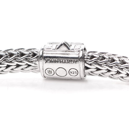 John Hardy Sterling Silver Tsavorite 5mm Classic Chain Bracelet 4 of 5