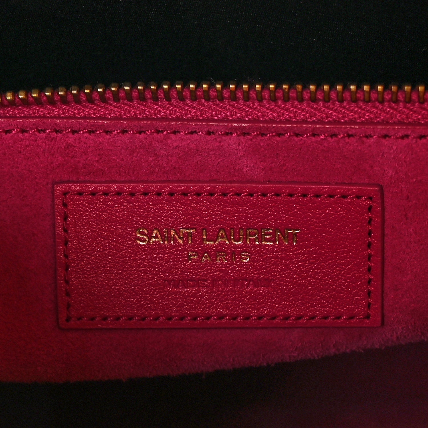 Saint Laurent Calfskin Small Sac De Jour Lipstick Fuchsia 7 of 10